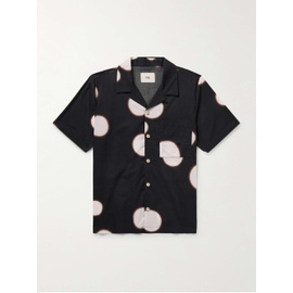 FOLK Convertible-Collar Polka-Dot Cotton-Voile Shirt 1647597331620561