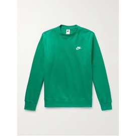 NIKE Sportswear Club Logo-Embroidered Cotton-Blend Jersey Sweatshirt 1647597331669825