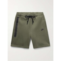 NIKE Straight-Leg Cotton-Blend Tech-Fleece Drawstring Shorts 1647597331670160