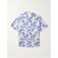 이자벨마랑 ISABEL MARANT Lazlo Camp-Collar Printed Cotton-Voile Shirt 1647597331682634