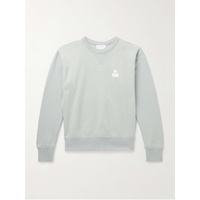 이자벨마랑 ISABEL MARANT Mike Logo-Flocked Cotton-Blend Jersey Sweatshirt 1647597331682636