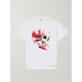 알렉산더맥퀸 ALEXANDER MCQUEEN Logo-Print Cotton-Jersey T-Shirt 1647597331888757