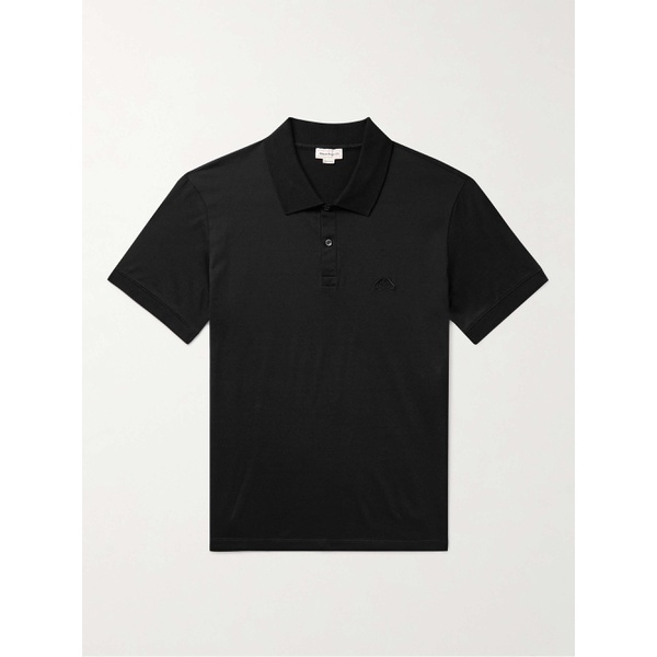 알렉산더 맥퀸 알렉산더맥퀸 ALEXANDER MCQUEEN Logo-Embroidered Cotton-Jersey Polo Shirt 1647597331896224