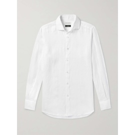 INCOTEX Glanshirt Slim-Fit Linen Shirt 1647597332226690