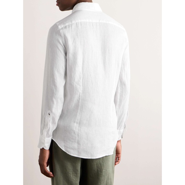  INCOTEX Glanshirt Slim-Fit Linen Shirt 1647597332226690