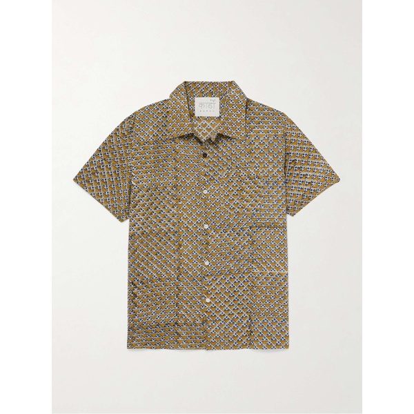  KARDO Chintan Convertible-Collar Printed Cotton Shirt 1647597332709227