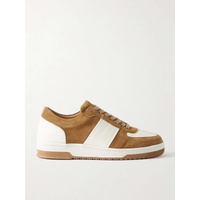 MR P. Atticus Suede and Full-Grain Leather Sneakers 1647597332760591