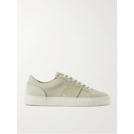MR P. Alec Suede-Trimmed Canvas Sneakers 1647597332760670