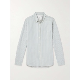 MR P. Button-Down Collar Striped Organic Cotton Oxford Shirt 1647597332784853