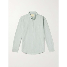 PORTUGUESE FLANNEL Belavista Button-Down Collar Striped Cotton Oxford Shirt 1647597333837844