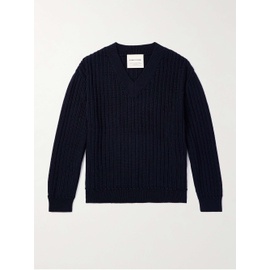 A KIND OF GUISE Saimir Ribbed Merino Wool and Silk-Blend Sweater 1647597334060342
