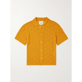A KIND OF GUISE Kadri Open-Knit Linen and TENCEL Lyocell-Blend Shirt 1647597334060352