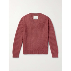 A KIND OF GUISE Saimir Ribbed Merino Wool and Silk-Blend Sweater 1647597334060377