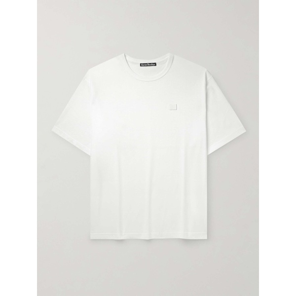 아크네스튜디오 아크네 스튜디오 ACNE STUDIOS Exford Logo-Appliqued Cotton-Jersey T-Shirt 1647597335107216