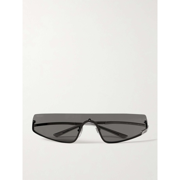 구찌 구찌 GUCCI EYEWEAR D-Frame Silver-Tone Sunglasses 1647597336633519