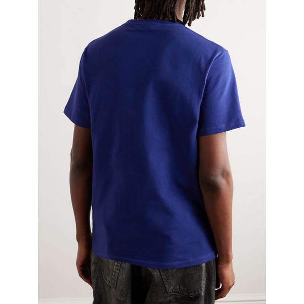 로에베 로에베 LOEWE Logo-Embroidered Cotton-Jersey T-Shirt 1647597339013157
