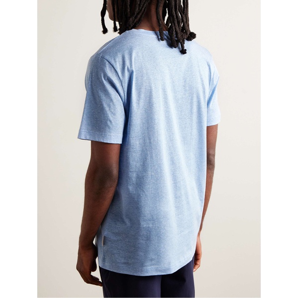  ZIMMERLI Filo di Scozia Cotton and Linen-Blend T-Shirt 1647597339335464