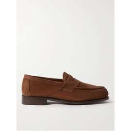 GEORGE CLEVERLEY Cannes Suede Penny Loafers 1647597341080169