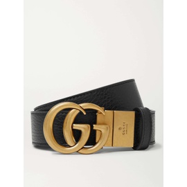 구찌 GUCCI 3cm Logo-Detailed Full-Grain Leather Belt 2204324140772102