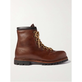 GEORGE CLEVERLEY 모우 Mountain Shearling-Lined Leather Boots 25185454457295257