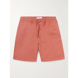 MR P. Cotton and Linen-Blend Twill Drawstring Shorts 27086482323711875
