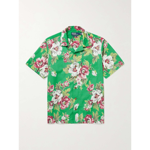 폴로랄프로렌 폴로 랄프 로렌 POLO RALPH LAUREN Camp-Collar Floral-Print Cotton-Poplin Shirt 27086482324766174