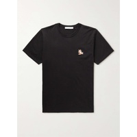 MAISON KITSUNEE Logo-Appliqued Cotton-Jersey T-Shirt 29419655931925769