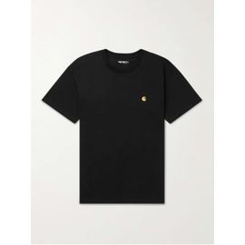 CARHARTT WIP Logo-Embroidered Cotton-Jersey T-Shirt 29419655931999174