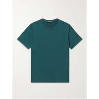 로로 피아나 LORO PIANA Slim-Fit Silk and Cotton-Blend Jersey T-Shirt 29419655932086071