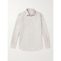 로로 피아나 LORO PIANA Andre Striped Cotton-Poplin Oxford Shirt 29419655932086143