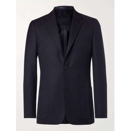 MR P. Navy Unstructured Worsted Wool Suit Jacket 3024088873029310