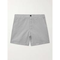 MR P. Straight-Leg Cotton-Twill Shorts 33258524072140611