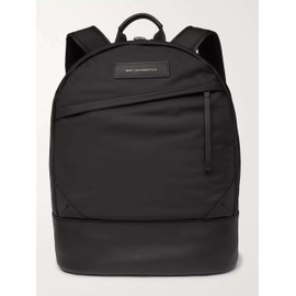 WANT LES ESSENTIELS Kastrup Leather-Trimmed Shell Backpack 3607804571704586
