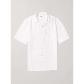 HARTFORD Camp-Collar Linen Shirt 3633577411764961