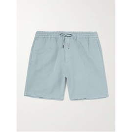 MR P. Cotton and Linen-Blend Twill Drawstring Shorts 36594538429982669