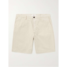 MR P. Straight-Leg Garment-Dyed Organic Cotton-Twill Bermuda Shorts 36594538429982676