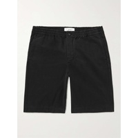MR P. Dock Straight-Leg Garment-Dyed Organic Cotton-Twill Elasticated Shorts 36594538429982686