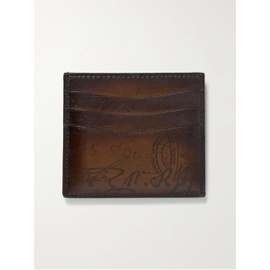 벨루티 Bambou Scritto Venezia Leather Cardholder 36856120585614778