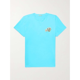 몽클레어 MONCLER Logo-Appliqued Cotton-Jersey T-Shirt 38063312418171505