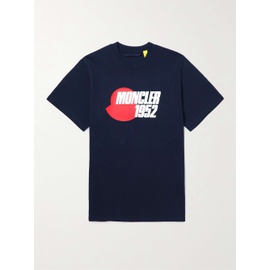 몽클레어 Moncler GENIUS 2 Moncler 1952 Logo-Print Cotton-Jersey T-Shirt 38063312419518929