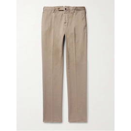 INCOTEX Four Season Relaxed-Fit Cotton-Blend Chinos 4068790126371827