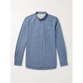 OFFICINE GEENEERALE Cotton-Chambray Shirt 4068790126428871
