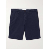 MR P. Straight-Leg Garment-Dyed Cotton-Twill Bermuda Shorts 42247633208623203