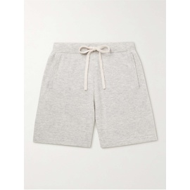 ALLUDE Straight-Leg Virgin Wool and Cashmere-Blend Shorts 43769801094257954
