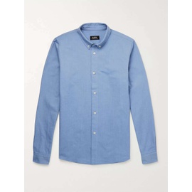 아페쎄 A.P.C. Slim-Fit Button-Down Collar Cotton Oxford Shirt 43769801095148829