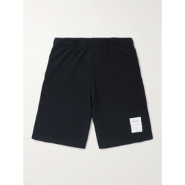 노스 프로젝트 NORSE PROJECTS Vanya Straight-Leg Logo-Appliqued Organic Cotton-Jersey Shorts 43769801095344580