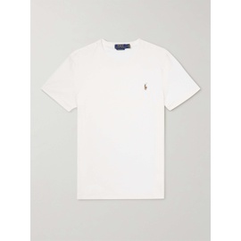 폴로 랄프 로렌 POLO RALPH LAUREN Logo-Embroidered Cotton-Jersey T-Shirt 43769801095822056