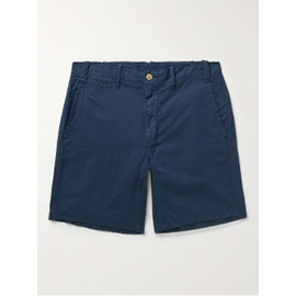 폴로 랄프 로렌 POLO RALPH LAUREN Maritime Straight-Leg Linen and Cotton-Blend Shorts 43769801095822616