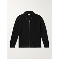 JOHN SMEDLEY Thatch Recycled-Cashmere and Merino Wool-Blend Zip-Up Cardigan 43769801097062831