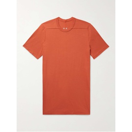 릭 오웬스 RICK OWENS Level Cotton-Jersey T-Shirt 43769801097365046